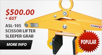 Concrete Sleeper Grab - Scissor Lifter ASL-105