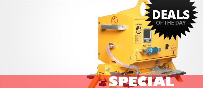 <h1>Vacuum Block Lifter 380kg</h1><h2>Portable Battery Vacuum Lifter</h2><p>A powerful battery-operated vacuum lifting device for laying marble and granite slabs, concrete and similar.<br><br></p><div class="slider-box"><div class="slider-price">Code: AVBL380</div><div class="slider-box-button"><strong><i><font size="6" face="Open Sans, sans-serif">$2,715.00 +GST</font></i></strong></div></div>