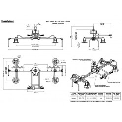 AMVL250-4 Mechanical Vacuum Lifter