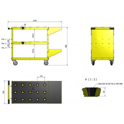 CNC Tooling Cart 30