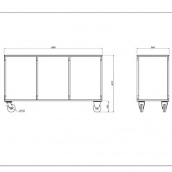 Economy Fabrication Table