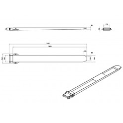 Fork Extensions - Standard 2000 (pair)