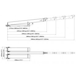 Forklift Jib FB2-3580