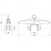 Concrete Sleeper Grab - Scissor Lifter ASL-125
