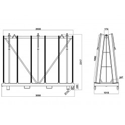 Transport Frame - TF 3050H