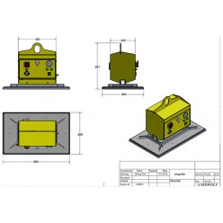 Vacuum Block Lifter 1000kg