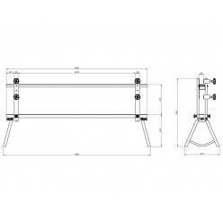 Vertical Polishing Frame 1800