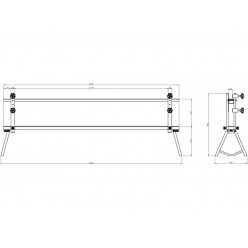 Vertical Polishing Frame 2400