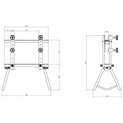 Vertical Polishing Frame 700