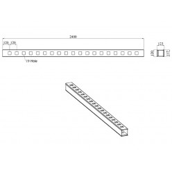 Work Shop Rack - 2.44m